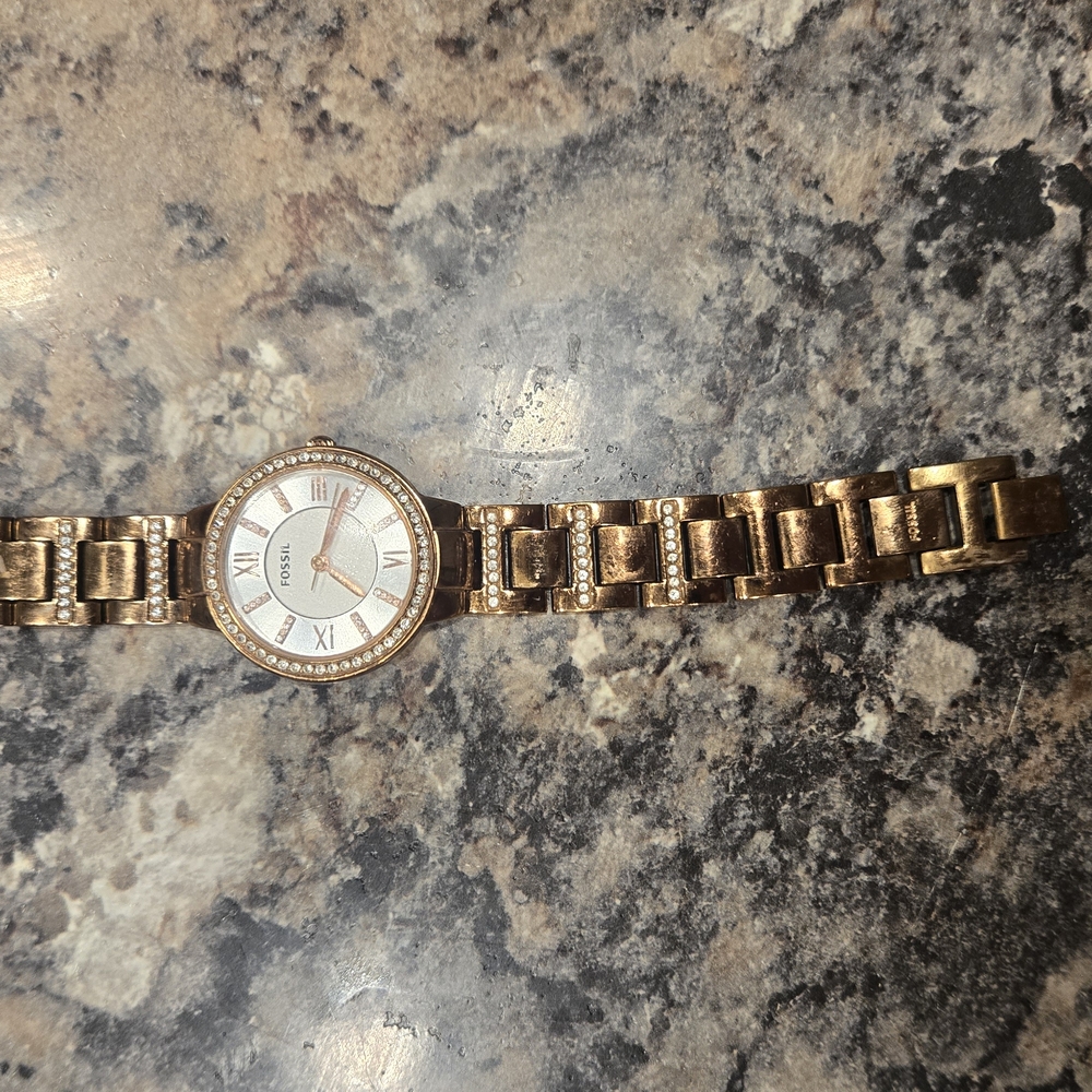 Fossil Gold Classic Dress Watch